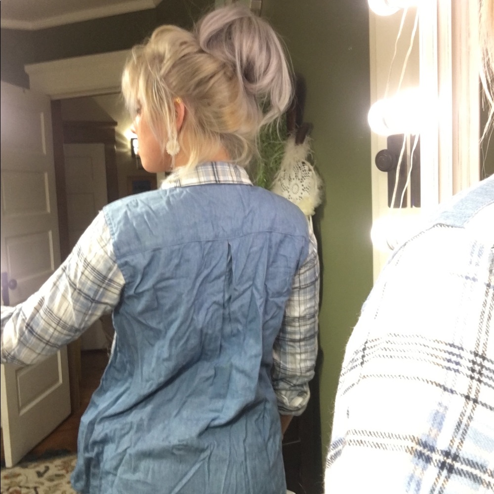 Style & Co Button Up Shirt - Picture 6 of 6